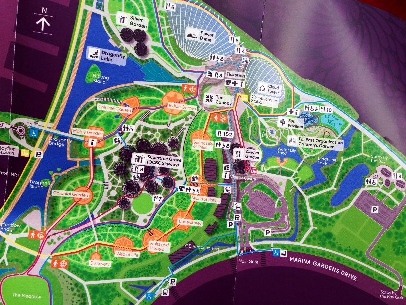 Gardens by The Bay MAP