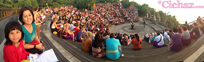 Kecak Dance area, Uluwatu Temple